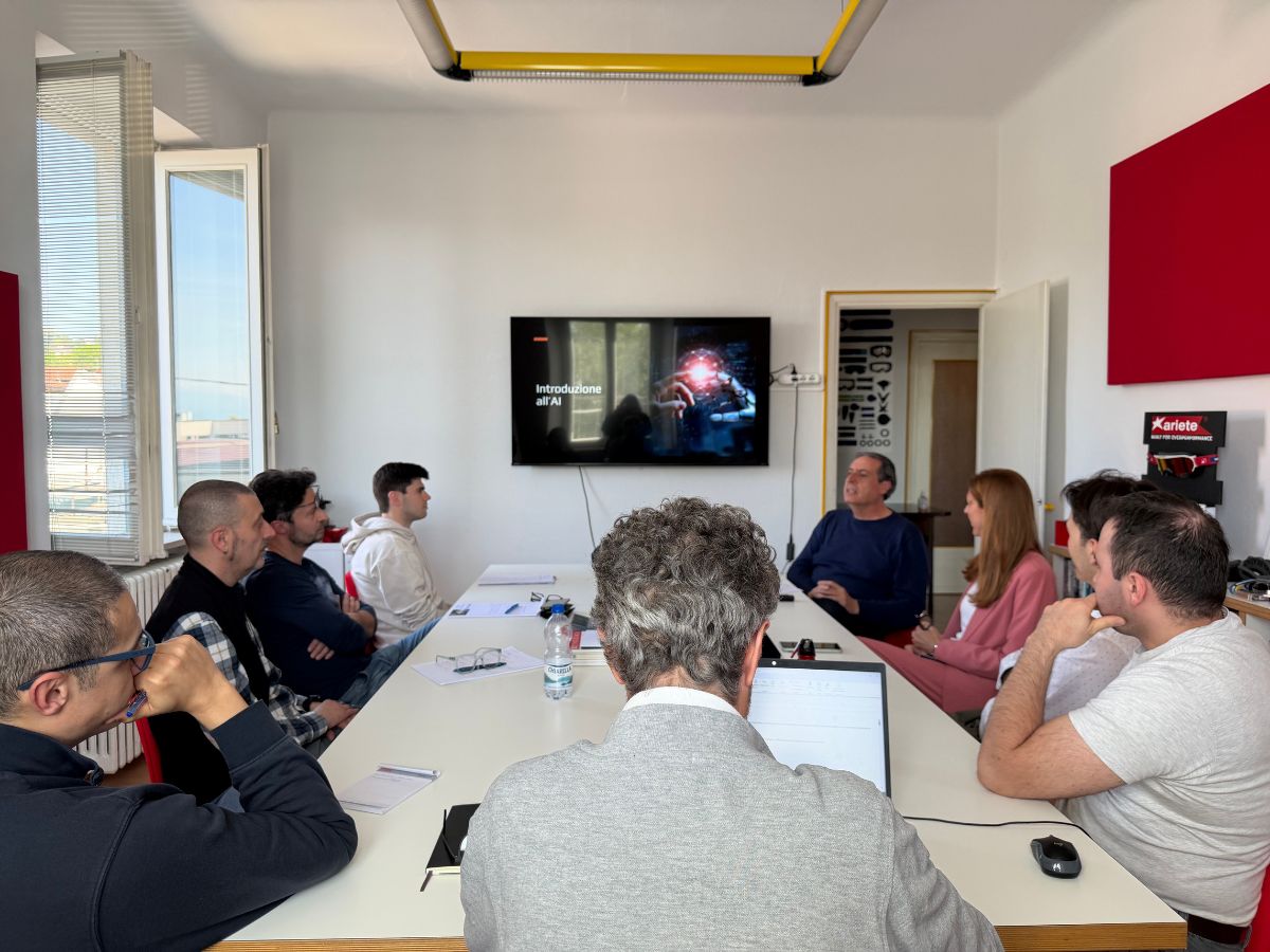 Corso di formazione sull'Intelligenza artificiale per i dipendenti in Sandro Mentasti